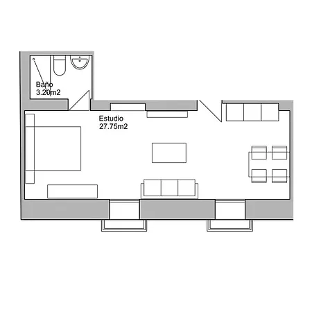Ξενοδοχείο με διαμερίσματα Casa San Mateo